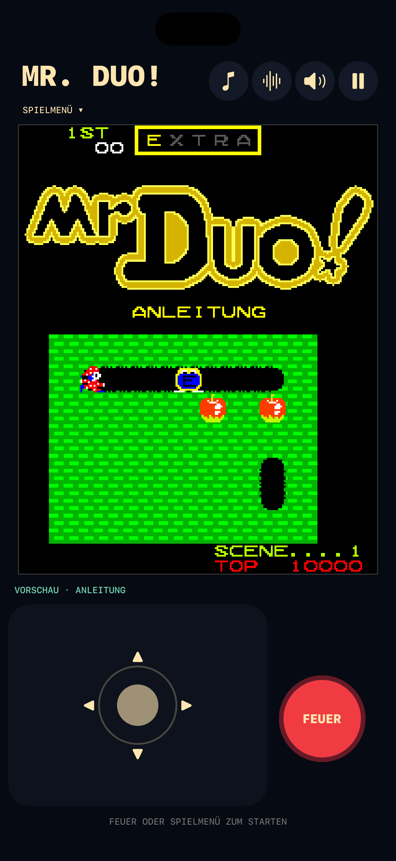 Die deutsche Spielanleitung in Mr.Duo